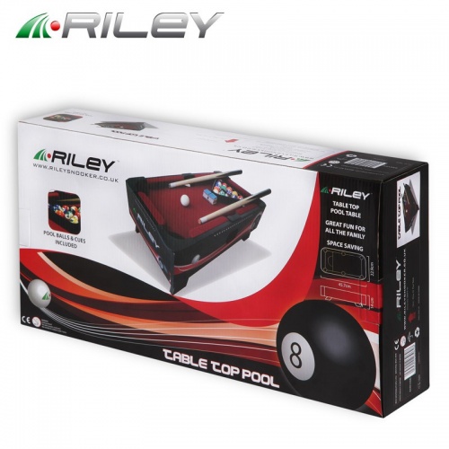 Бильярдный стол Riley Пул 1,5фт с комплектом аксессуаров 46x23x14см фото 7