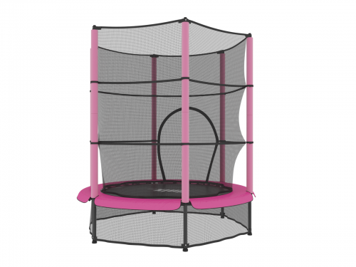 Батут UNIX line Kids 4,6 ft Pink (140 cm) фото 7 Батут UNIX line Kids 4,6 ft Pink (140 cm) фото 7