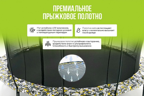 Батут Hasttings Superfly X 12ft фото 7