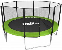 Батут UNIX line Simple 12 ft Green (outside)