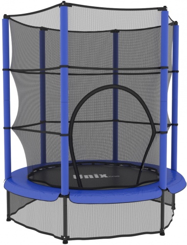 Батут UNIX line Kids 4,6 ft Blue (140 cm) Батут UNIX line Kids 4,6 ft Blue (140 cm)