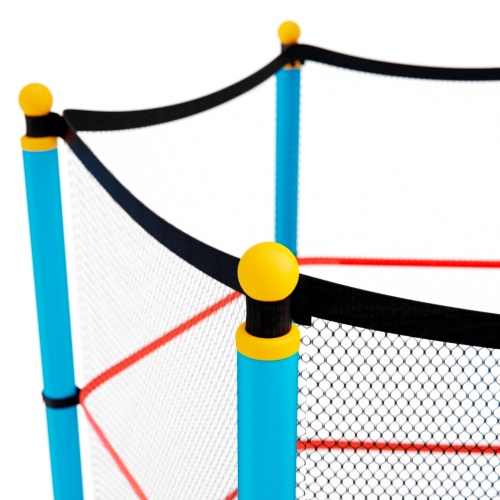 Батут детский DFC SMRKIDS 55" с сеткой, BLUE фото 9 Батут детский DFC SMRKIDS 55" с сеткой, BLUE фото 9