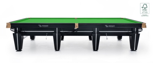 Бильярдный стол для снукера "Magnum Pro" 12 ф (черный, плита 50 мм, в комплекте система подогрева плит) фото 4