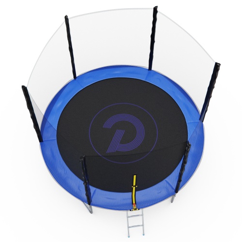 Батут с сеткой DFC PELPO 10ft с лестницей, BLUE фото 6 Батут с сеткой DFC PELPO 10ft с лестницей, BLUE фото 6