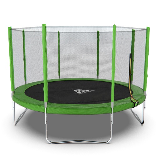 Батут DFC Trampoline Fitness с сеткой 12ft фото 4 Батут DFC Trampoline Fitness с сеткой 12ft фото 4