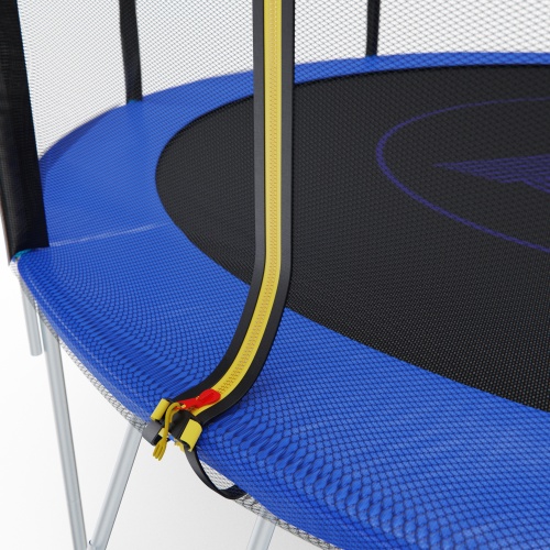 Батут с сеткой DFC PELPO 12ft с лестницей, BLUE фото 7 Батут с сеткой DFC PELPO 12ft с лестницей, BLUE фото 7