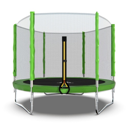 Батут DFC Trampoline Fitness с сеткой 8ft фото 3 Батут DFC Trampoline Fitness с сеткой 8ft фото 3
