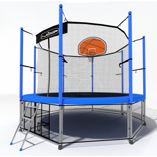 Батут i-Jump Basket 10ft blue фото 5