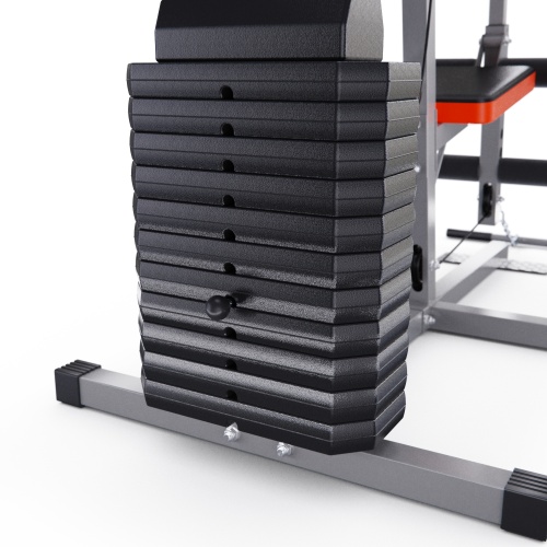 Силовой комплекс DFC HomeGym D7001-60 / стек 60 кг фото 10 Силовой комплекс DFC HomeGym D7001-60 / стек 60 кг фото 10
