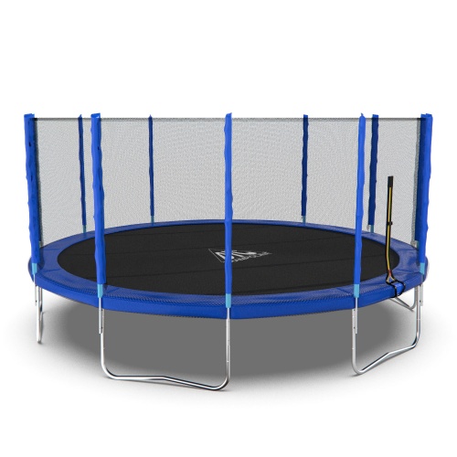 Батут DFC Trampoline Fitness с сеткой 16ft фото 4