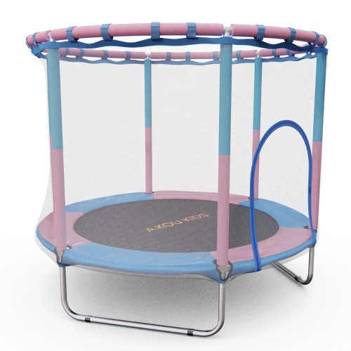 Батут детский DFC A.KOU KIDS 55" (140 см) с сеткой фото 7
