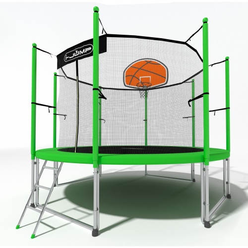Батут i-Jump Basket 6ft green фото 5