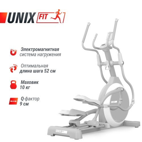 Эллиптический тренажер UNIX Fit MV-850 (Manual Incline) Mirror фото 3