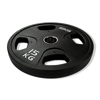 BRONZE GYM BG-PA-PL-P150 Диск олимпийский обрезиненный черный 15 кг