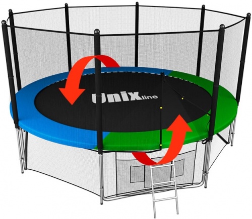 Батут UNIX line Classic 14 ft (outside) Батут UNIX line Classic 14 ft (outside)