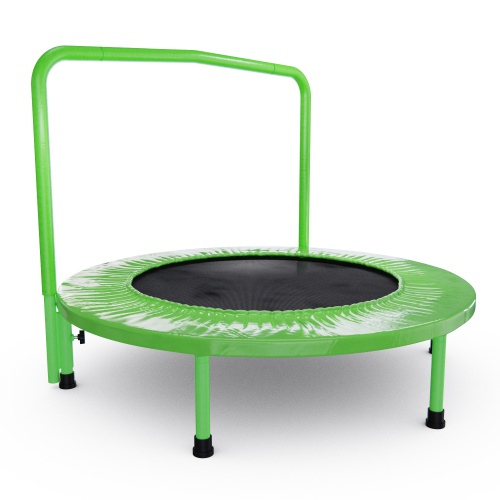 Батут с поручнем DFC JUMPFIT 36'' зеленый фото 3 Батут с поручнем DFC JUMPFIT 36'' зеленый фото 3