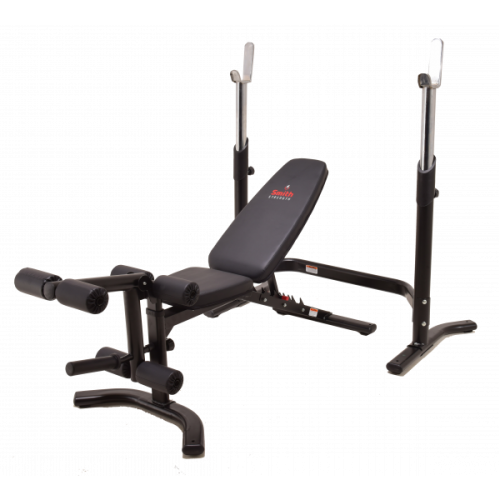 Многофункциональная силовая скамья Smith Strength WB270 со стойками под штангу фото 2