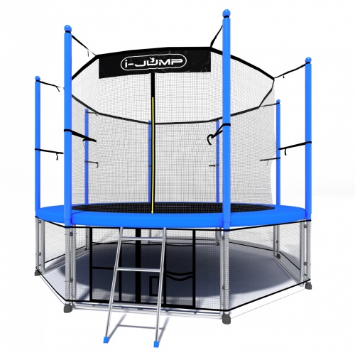 Батут i-Jump Classic 10ft blue фото 6