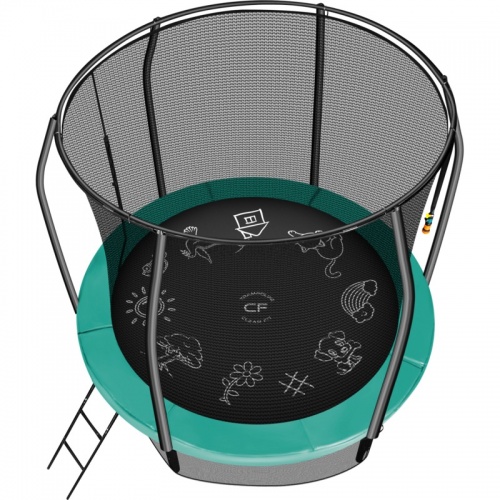 Каркасный батут Clear Fit FamilyHop 8Ft фото 21 Каркасный батут Clear Fit FamilyHop 8Ft фото 21