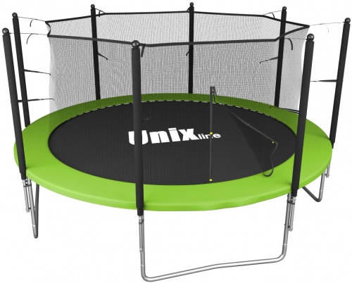 Батут UNIX line Simple 12 ft Green (inside) Батут UNIX line Simple 12 ft Green (inside)
