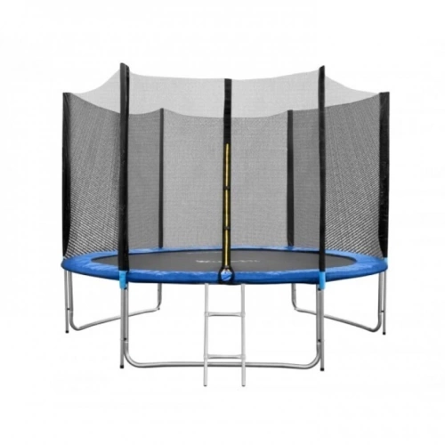 Батут FunFit 8 FT 252 см PRO синий фото 6
