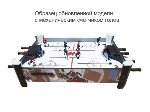 Настольный хоккей «Red Machine» с механическими счетами (71.7 x 51.4 x 21 см, цветной) фото 7