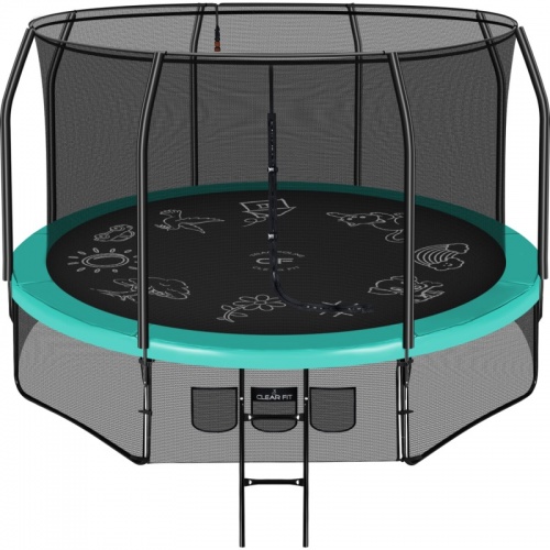 Каркасный батут Clear Fit FamilyHop 10Ft фото 4 Каркасный батут Clear Fit FamilyHop 10Ft фото 4