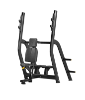 BRONZE GYM H-025B Скамья для жима вертикальная (ЧЁРНЫЙ)