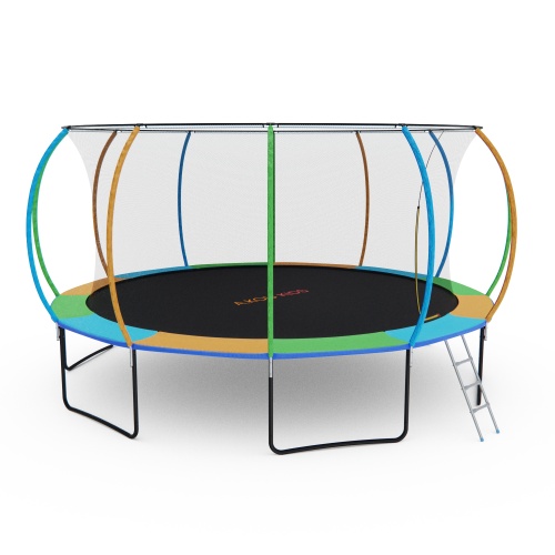 Батут с сеткой DFC A.KOU KIDS 16ft с лестницей (2 короба) фото 4 Батут с сеткой DFC A.KOU KIDS 16ft с лестницей (2 короба) фото 4