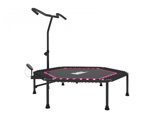Батут спортивный UNIX Line FITNESS Pink PRO (125 cm) фото 4