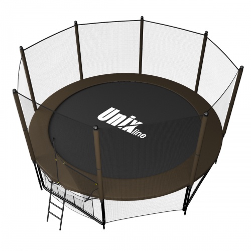 Батут UNIX line Black&Brown 10 ft (outside) фото 3 Батут UNIX line Black&Brown 10 ft (outside) фото 3