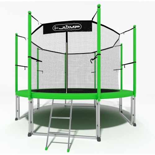 Батут i-Jump Classic 6ft green фото 6