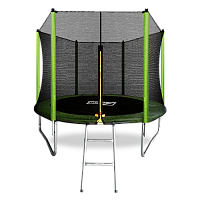 ARLAND Батут  8FT с внешней страховочной сеткой и лестницей (Light green) (СВЕТЛО-ЗЕЛЕНЫЙ)