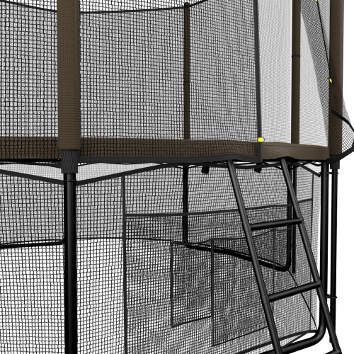 Батут UNIX line Black&Brown 8 ft (outside) фото 7 Батут UNIX line Black&Brown 8 ft (outside) фото 7