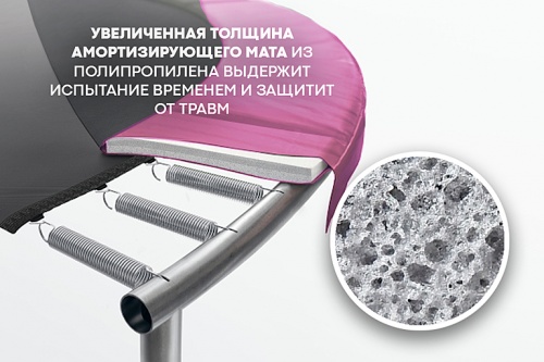 Батут Hasttings Classic Game Pink (1,82 м) фото 6 Батут Hasttings Classic Game Pink (1,82 м) фото 6