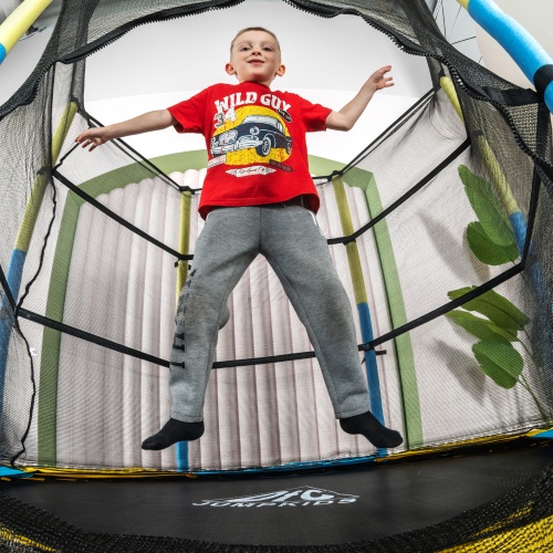 Батут DFC JUMP KIDS 55" желто-синий фото 11 Батут DFC JUMP KIDS 55" желто-синий фото 11