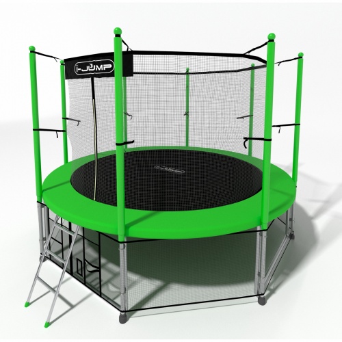 Батут i-Jump Classic 10ft green фото 4