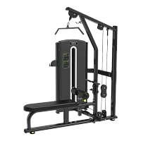 BRONZE GYM M5-12 DUAL Верхняя/горизонтальная тяга