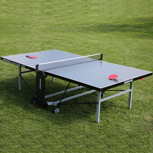 Теннисный стол DONIC OUTDOOR ROLLER 1000 GREY фото 11 Теннисный стол DONIC OUTDOOR ROLLER 1000 GREY фото 11