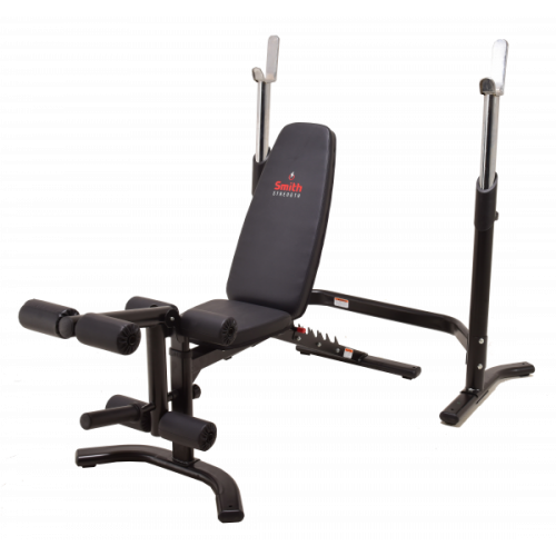 Многофункциональная силовая скамья Smith Strength WB270 со стойками под штангу фото 4