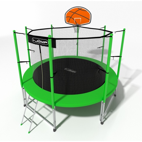 Батут i-Jump Basket 6ft green фото 3