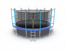 EVO JUMP Internal 16ft (Blue) Батут с внутренней сеткой и лестницей, диаметр 16ft (синий)