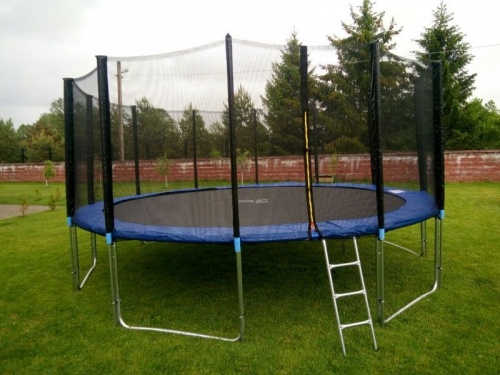 Батут Atlas Sport 490 см (16ft) PRO BLUE фото 4
