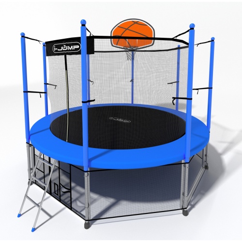 Батут i-Jump Basket 10ft blue фото 4