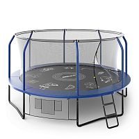 Батут UNIX line SUPREME GAME 14 ft (blue)