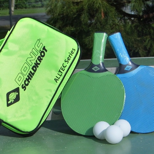 Набор DONIC ALLTEC HOBBY OUTDOOR (2 ракетки, 3 мячика, чехол) фото 7 Набор DONIC ALLTEC HOBBY OUTDOOR (2 ракетки, 3 мячика, чехол) фото 7