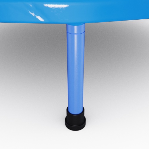 Батут с поручнем DFC JUMPFIT 36'' синий фото 5