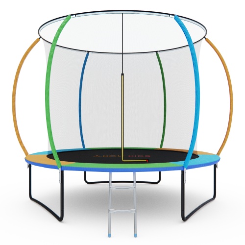 Батут с сеткой DFC A.KOU KIDS 10ft с лестницей фото 3 Батут с сеткой DFC A.KOU KIDS 10ft с лестницей фото 3
